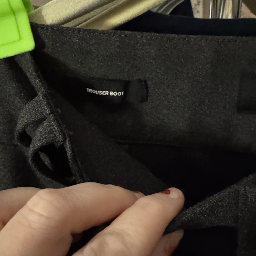 ‼️CLEARANCE‼️Studio by Torrid Dark Gray Buttoned Trousers - Picture 3 of 7